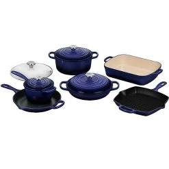 Le Creuset 10-Piece Cast Iron Set Frying Pans & Skillets
