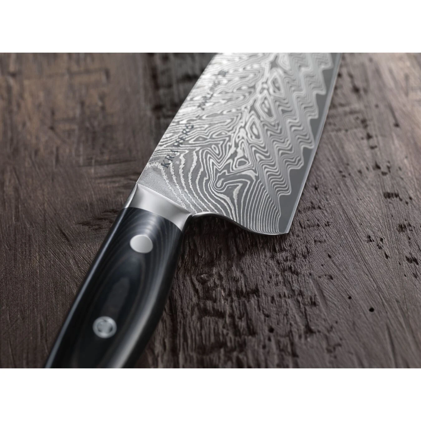 Zwilling Bob Kramer – Euroline Stainless Damascus Collection: 6" Chef's Knife 2 Zwilling Bob Kramer – Euroline Stainless Damascus Collection: 6" Chef's Knife
