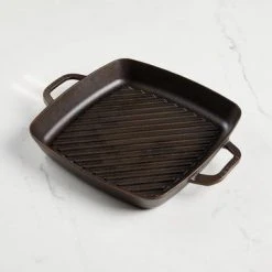 Smithey Ironware Co Cast Iron Smithey Ironware No. 12 Grill Pan