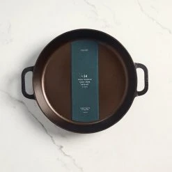 Smithey Ironware Co Smithey Ironware No. 14 Dual Handle Cast Iron Skillet