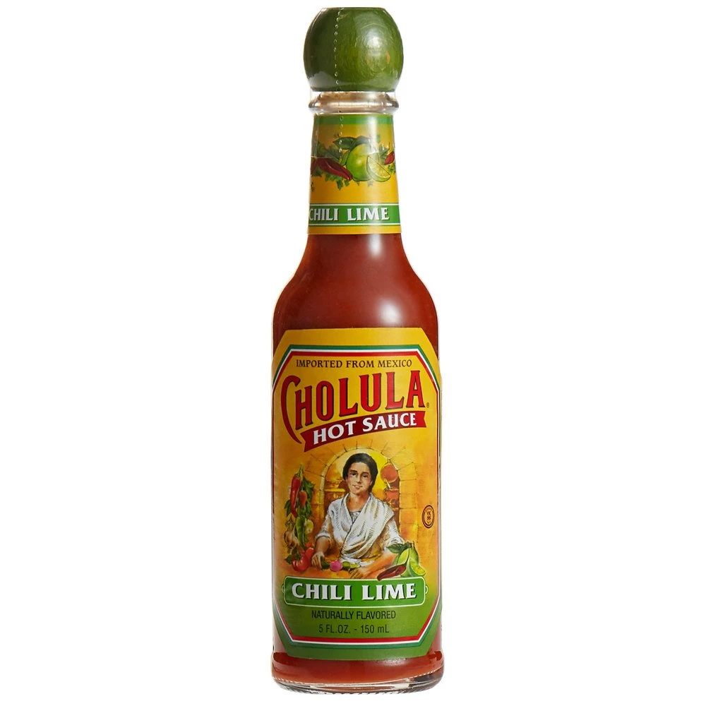 Cholula 5 Oz. Chili Lime Hot Sauce Shop All Sauces 1 Cholula 5 Oz. Chili Lime Hot Sauce Shop All Sauces