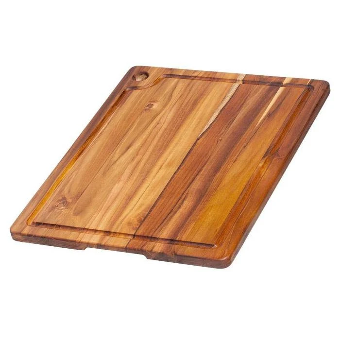 Teakhaus 517 Cook's Cutting Board W/ Corner Hole 1 Teakhaus 517 Cook's Cutting Board W/ Corner Hole