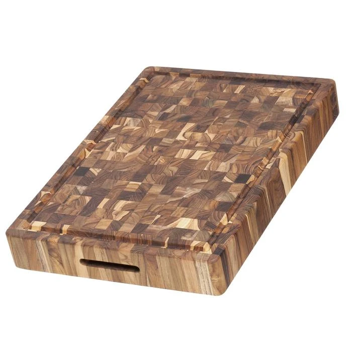 Teakhaus 313 Butcher Block 2.5" Cutting Board 1 Teakhaus 313 Butcher Block 2.5" Cutting Board