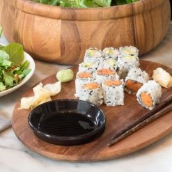 Fox Run Brands Ironwood: Bread Board With Dipping Bowl