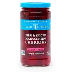 Stonewall Kitchen Tillen Farms Fire & Spice Maraschino Cherries Pickles & Snack Foods