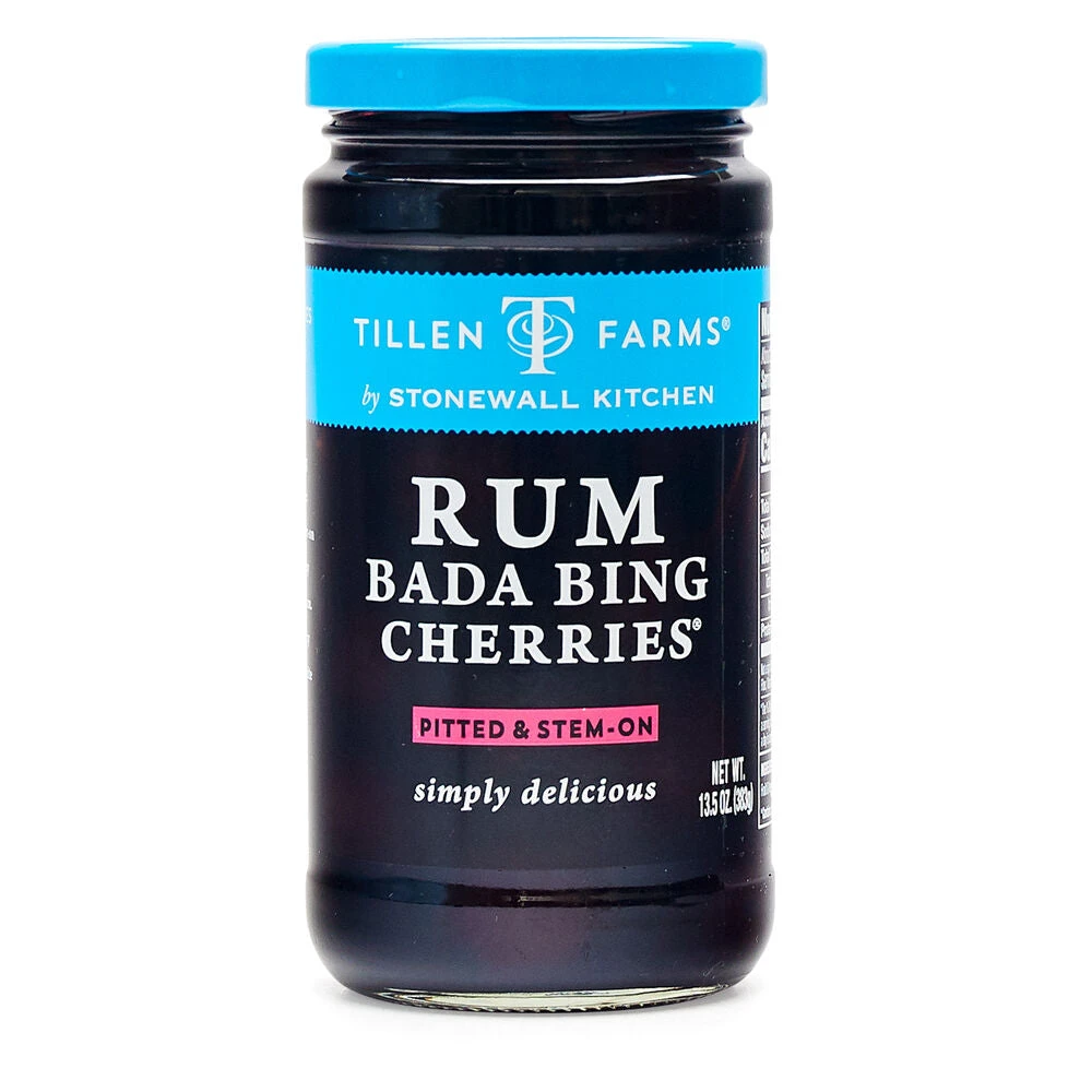 Stonewall Kitchen Tillen Farms Rum Bada Bing Cherries 1 Stonewall Kitchen Tillen Farms Rum Bada Bing Cherries