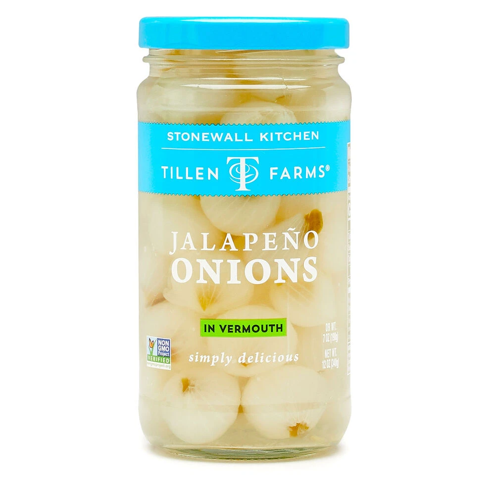 Stonewall Kitchen Tillen Farms Jalapeno Onions Pickles & Snack Foods 1 Stonewall Kitchen Tillen Farms Jalapeno Onions Pickles & Snack Foods