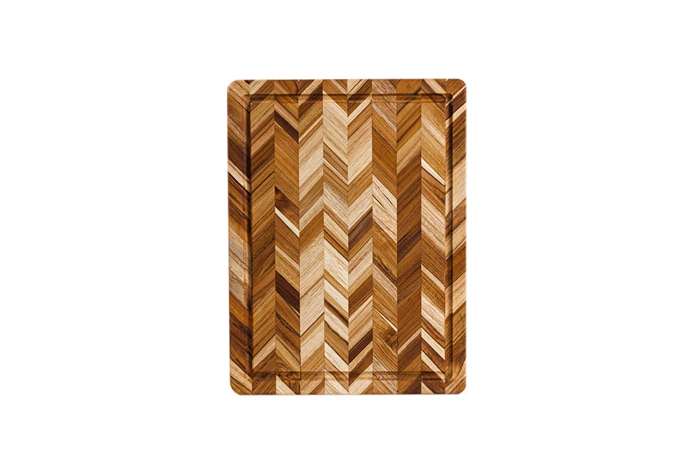 Teakhaus 323 Herringbone Cutting Board (L) 2 Teakhaus 323 Herringbone Cutting Board (L)
