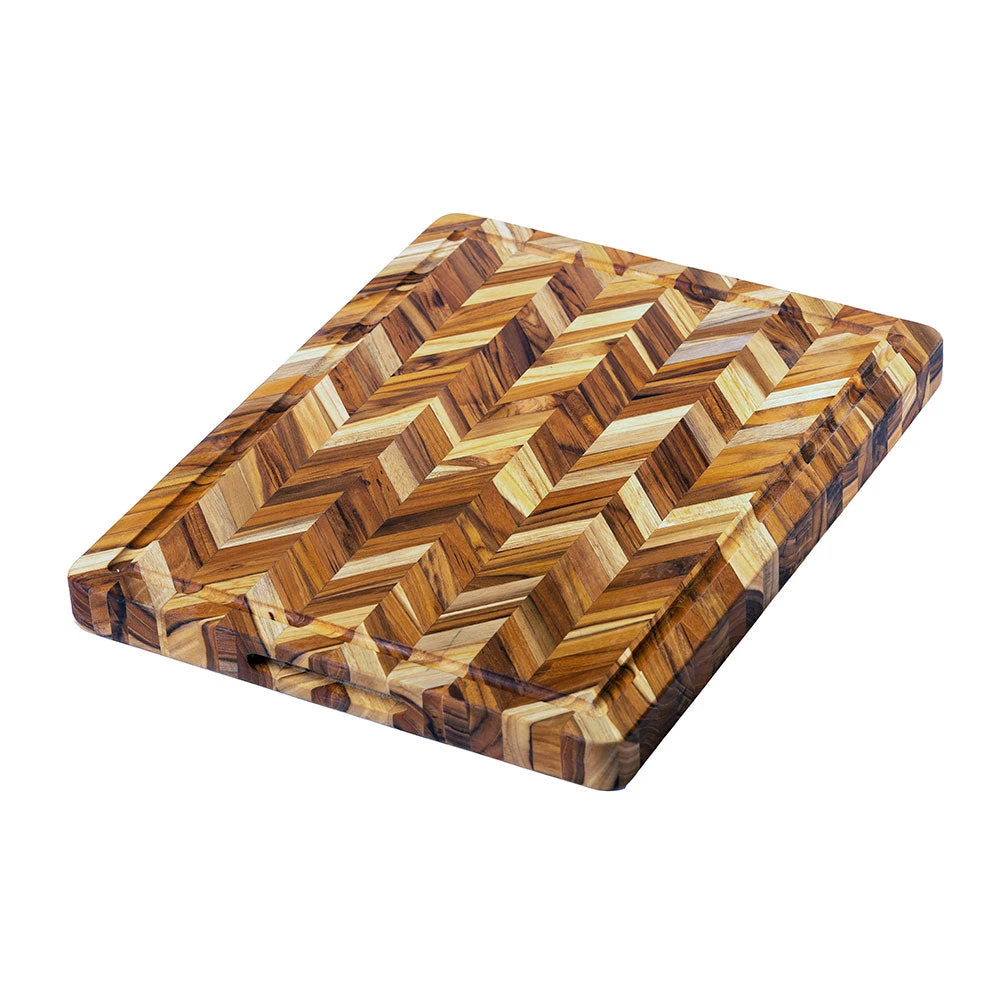 Teakhaus 323 Herringbone Cutting Board (L) 1 Teakhaus 323 Herringbone Cutting Board (L)