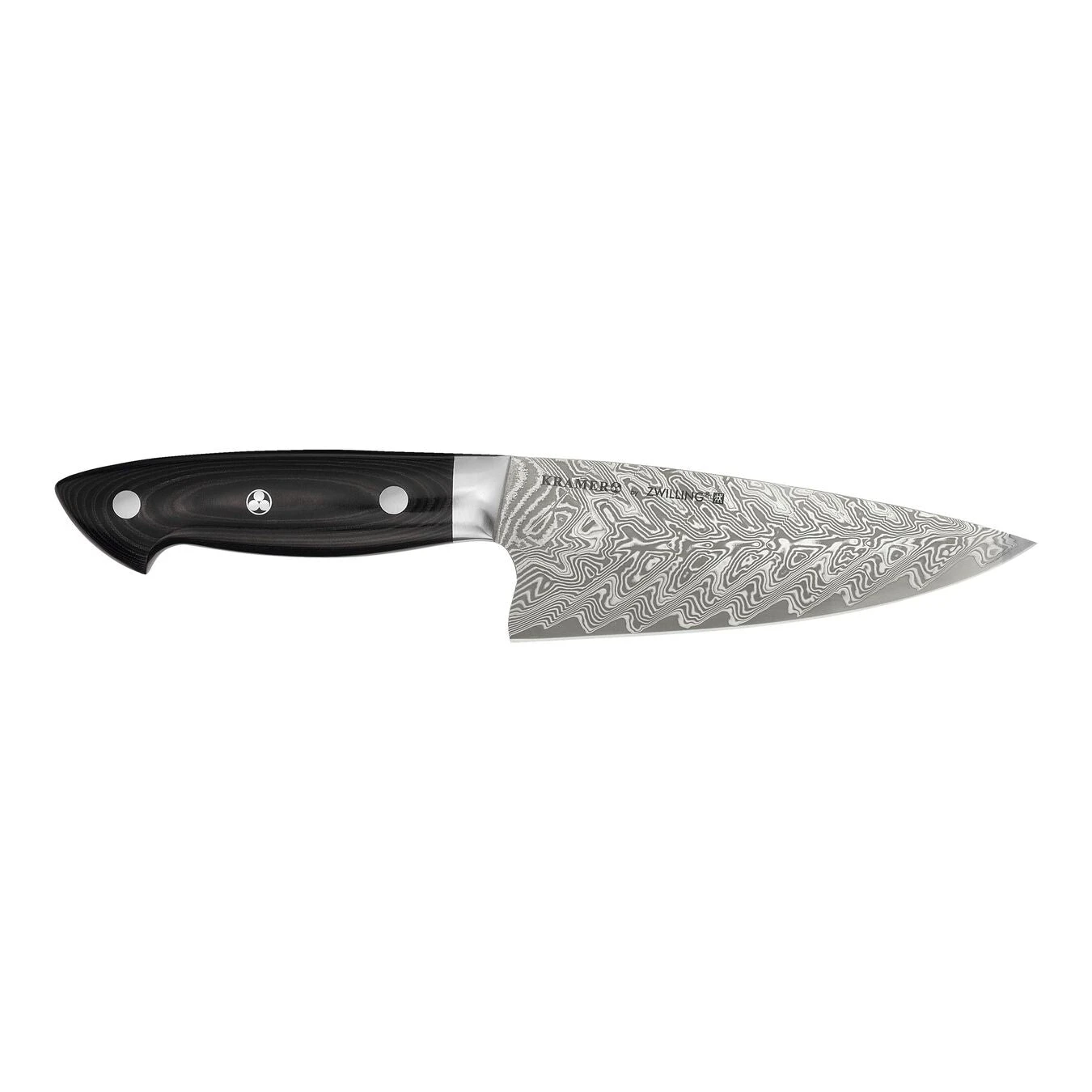 Zwilling Bob Kramer – Euroline Stainless Damascus Collection: 6" Chef's Knife 1 Zwilling Bob Kramer – Euroline Stainless Damascus Collection: 6" Chef's Knife