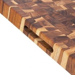Cutting Boards Teakhaus 331 Butcher Block Rectangle Cutting Board