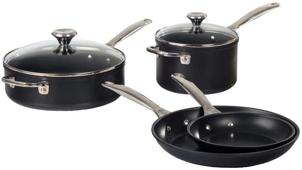 Saucepans & Saucers Le Creuset 6-Piece Toughened Nonstick PRO Set 1 Saucepans & Saucers Le Creuset 6-Piece Toughened Nonstick PRO Set