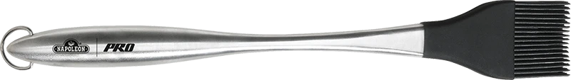 Napoleon PRO Silicone Basting Brush With Stainless Steel Handle 1 Napoleon PRO Silicone Basting Brush With Stainless Steel Handle