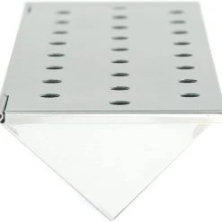 Charcoal Companion Stainless Steel V-Shape Smoker Box Smoke Boxes & Trays