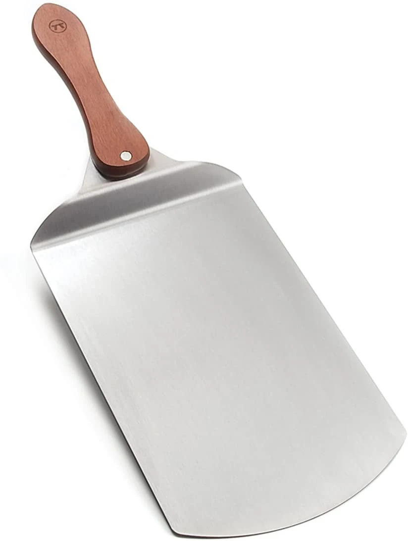 Fox Run Brands Outset Stainless Steel Pizza Peel With Folding Rosewood Handle 1 Fox Run Brands Outset Stainless Steel Pizza Peel With Folding Rosewood Handle