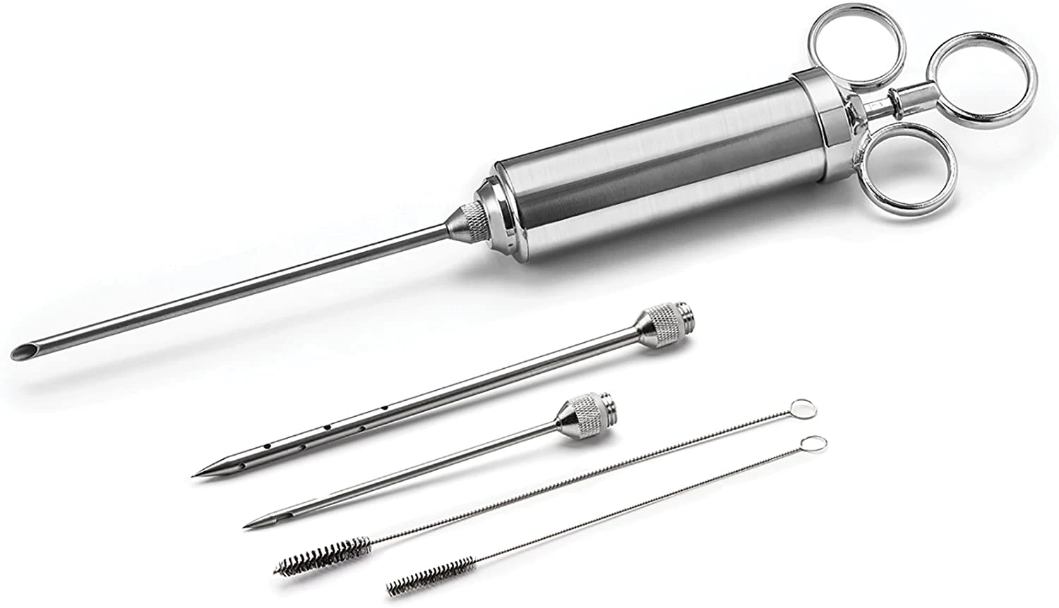 Fox Run Brands Outset 6-Piece Stainless Steel Meat Injector 1 Fox Run Brands Outset 6-Piece Stainless Steel Meat Injector