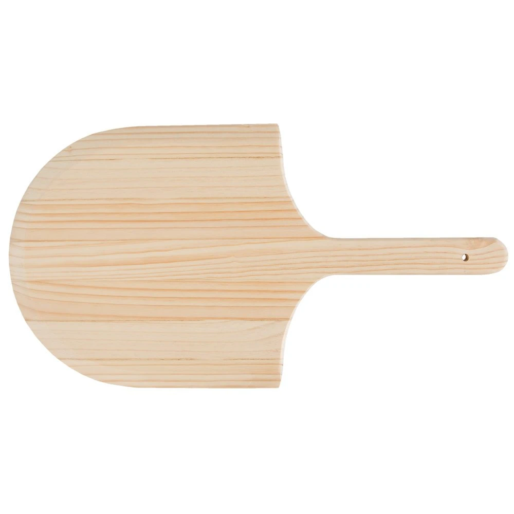 Charcoal Companion 12" Wooden Pizza Peel W/ 8" Handle 1 Charcoal Companion 12" Wooden Pizza Peel W/ 8" Handle