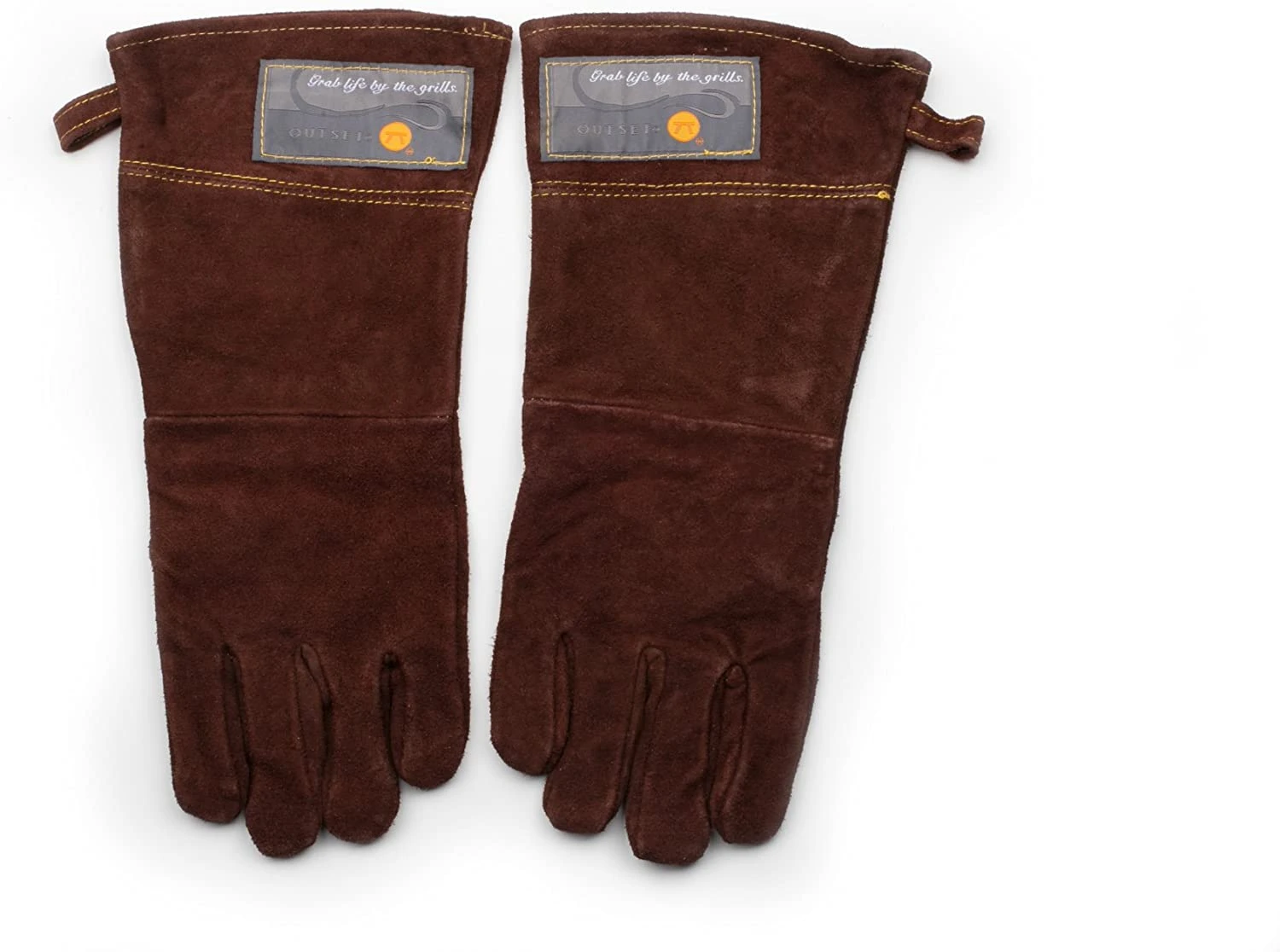 Fox Run Brands Outset Leather Grill Gloves 2 Fox Run Brands Outset Leather Grill Gloves