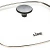Lodge Cast Iron Lodge 10.5 Inch Square Tempered Glass Lid Cast Iron