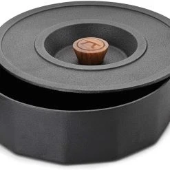 Fox Run Brands Outset Cast Iron Multi-Purpose Pot And Tortilla Warmer