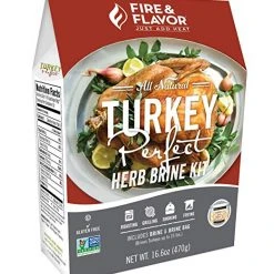 Fire And Flavor Brines, Injections & Marinades Turkey Perfect Herb Brining Kit