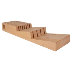 Shun Knives Shop All Knives Shun 7–Slot In–Drawer Knife Tray