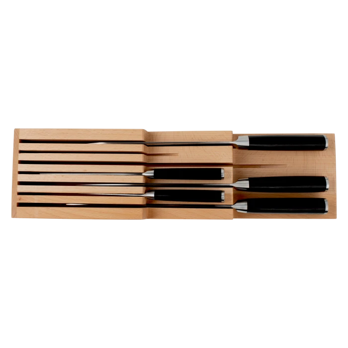 Shun Knives Shop All Knives Shun 7–Slot In–Drawer Knife Tray 3 Shun Knives Shop All Knives Shun 7–Slot In–Drawer Knife Tray