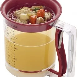 Swing-A-Way 4-Cup Easy Release Fat/Gravy Separator Turkey Time