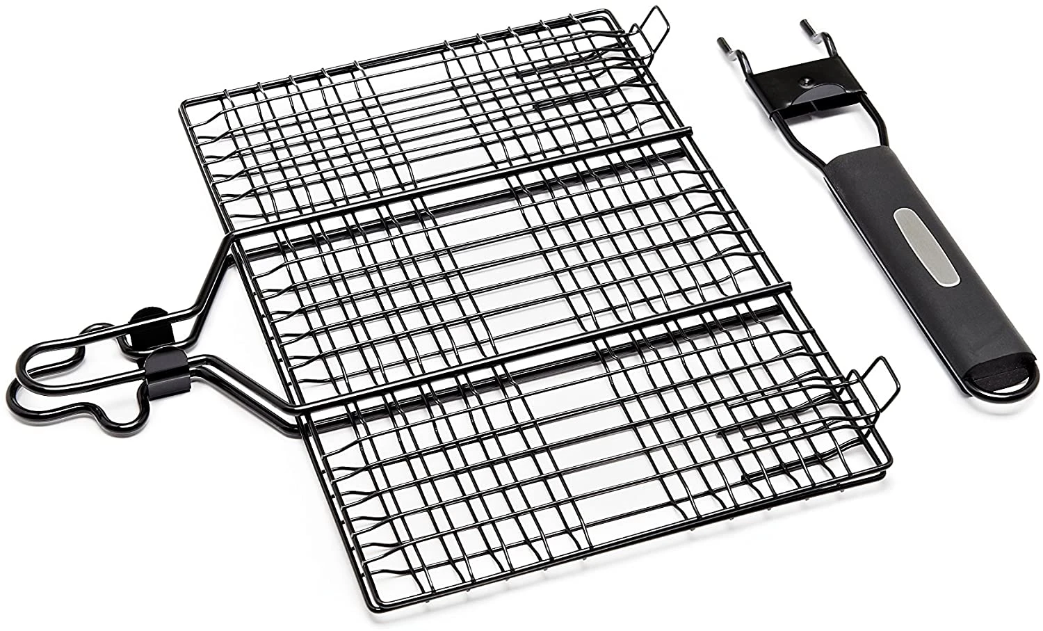 Grill Pro Nonstick Detachable Handle Burger Basket Baskets, Toppers, Racks, Trays, & Grids 2 Grill Pro Nonstick Detachable Handle Burger Basket Baskets, Toppers, Racks, Trays, & Grids