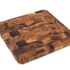 Fox Run Brands Ironwood OSLO End Grain Square Cut Utility Board Cutting Boards