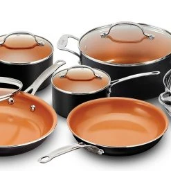 Gotham Steel 10 Pc. Set Cookware 602586 Frying Pans & Skillets
