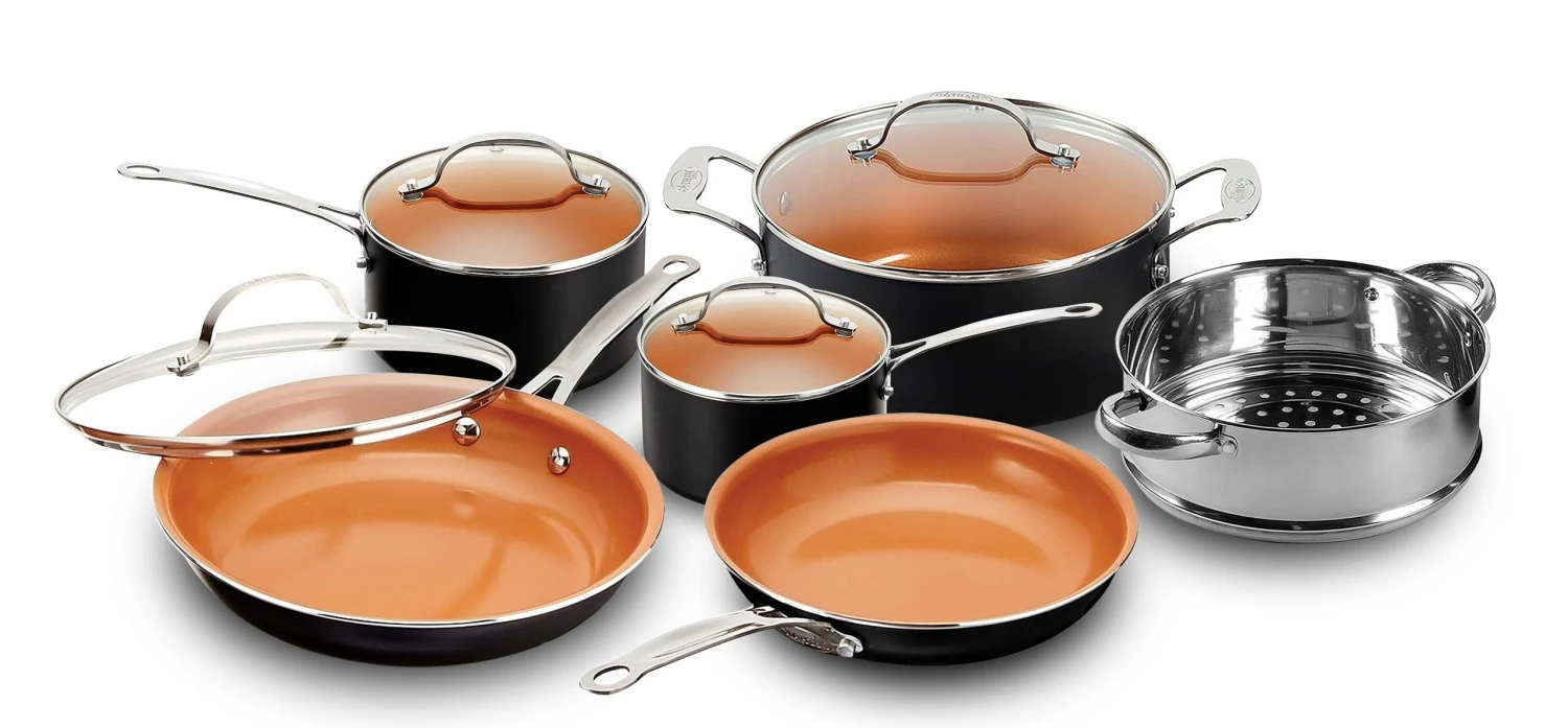 Gotham Steel 10 Pc. Set Cookware 602586 Frying Pans & Skillets 1 Gotham Steel 10 Pc. Set Cookware 602586 Frying Pans & Skillets