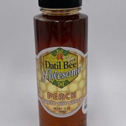 Datil Bee Awesome Sweet Hot Honey- Peach Flavor