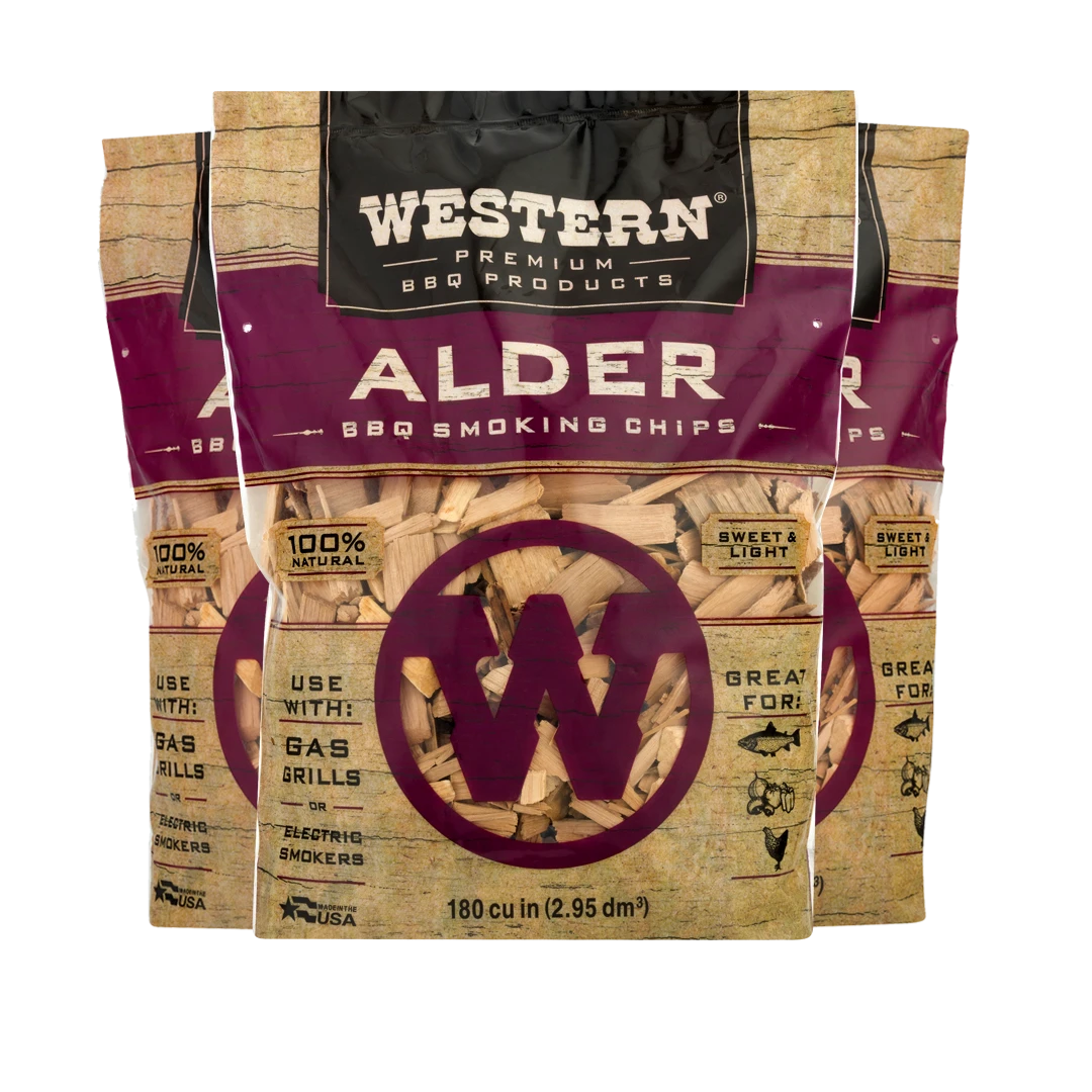 Wood Chunks & Wood Chips Western Alder BBQ Smoking Chips 1 Wood Chunks & Wood Chips Western Alder BBQ Smoking Chips