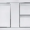 Napoleon 42" X 16" Single Door & Double Drawer Combo