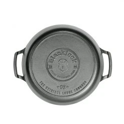 Lodge Cast Iron Lodge Blacklock *02* 5.5 Quart Triple Seasoned Cast Iron Dutch Oven
