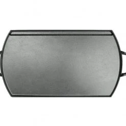 Lodge Cast Iron Grill Pans, Griddles & Presses Lodge Blacklock *77* 10 X 20 Inch Triple Seasoned Cast Iron Double Burner Griddle