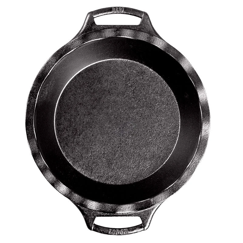 Lodge Cast Iron Frying Pans & Skillets Lodge 9 Inch Seasoned Cast Iron Pie Pan 2 Lodge Cast Iron Frying Pans & Skillets Lodge 9 Inch Seasoned Cast Iron Pie Pan