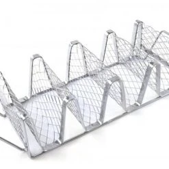 Baskets, Toppers, Racks, Trays, & Grids Charcoal Companion Stainless Steel Taco Rack