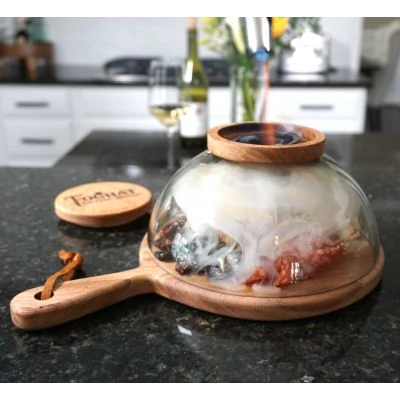 Thousand Oaks Barrel Co. Foghat™ Smoking Cloche Set 3 Thousand Oaks Barrel Co. Foghat™ Smoking Cloche Set