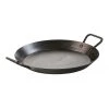Lodge Cast Iron Frying Pans & Skillets Lodge 15 Inch Carbon Steel Skillet, With Loop Handles
