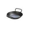 Lodge Cast Iron Lodge 8 Inch Seasoned Carbon Steel Dual Handle Pan