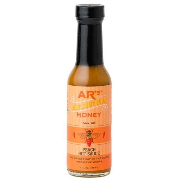 AR's Hot Southern Honey Shop All Sauces AR's Peach Hot Sauce 1 AR's Hot Southern Honey Shop All Sauces AR's Peach Hot Sauce