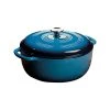 Lodge Cast Iron Lodge 7.5 Quart Enameled Dutch Oven, Blue Dutch Ovens