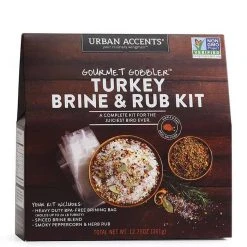 Shop All Rubs Urban Accents: Gourmet Gobbler Turkey Brine Kit