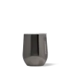 Corkcicle. Gunmetal Metallic Stemless 12oz Wine Cup Tumblers