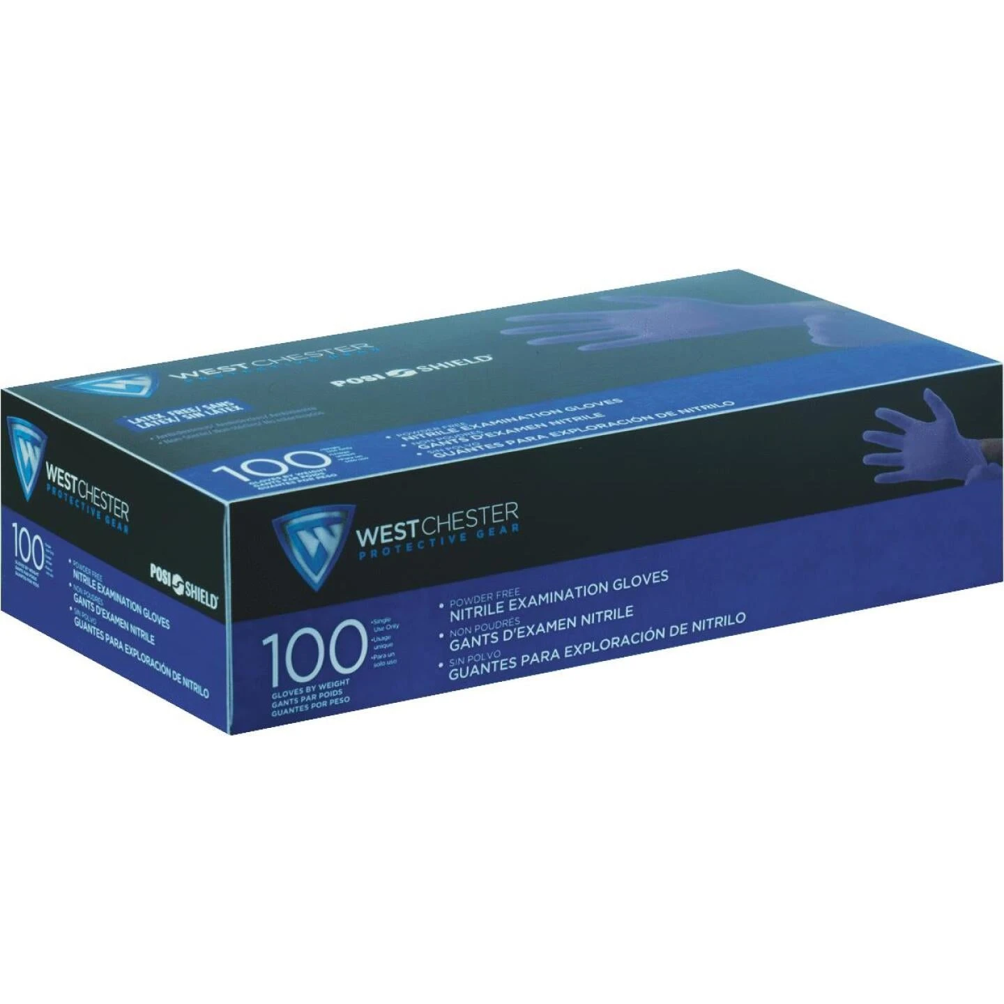 West Chester Blue Nitrile Gloves 1 West Chester Blue Nitrile Gloves