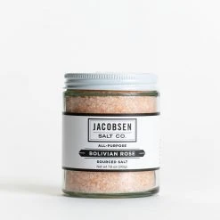 Jacobsen Salt Co. Sourced Bolivian Rose Salt Seasonings