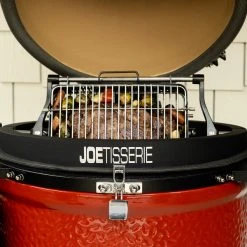 JoeTisserie Basket Set W/ Quick Connect Rod By Kamado Joe