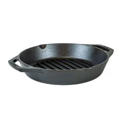Lodge Cast Iron Lodge 10.25 Inch Cast Iron Dual Handle Grill Pan
